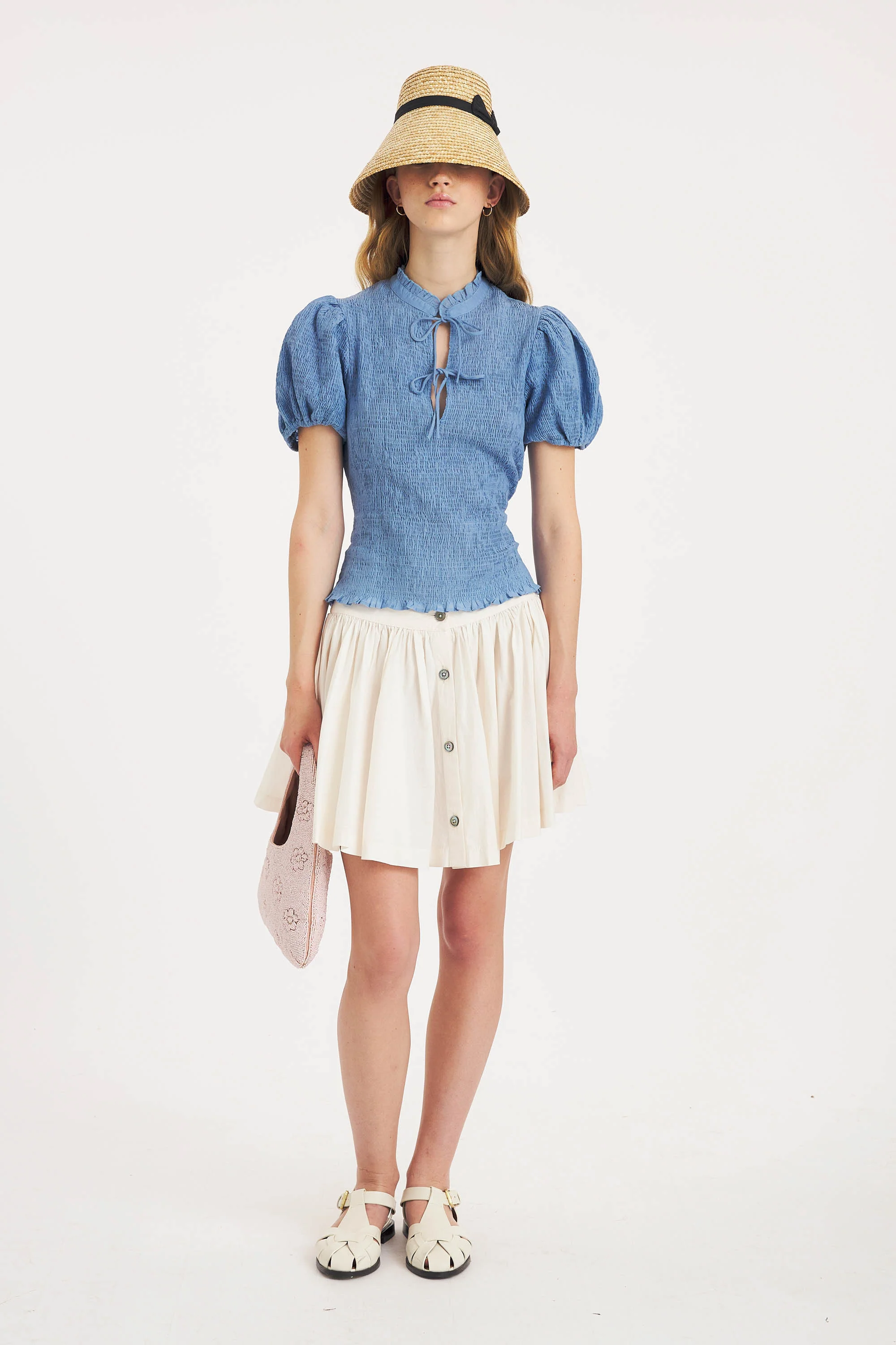 Blouse smockée Angela