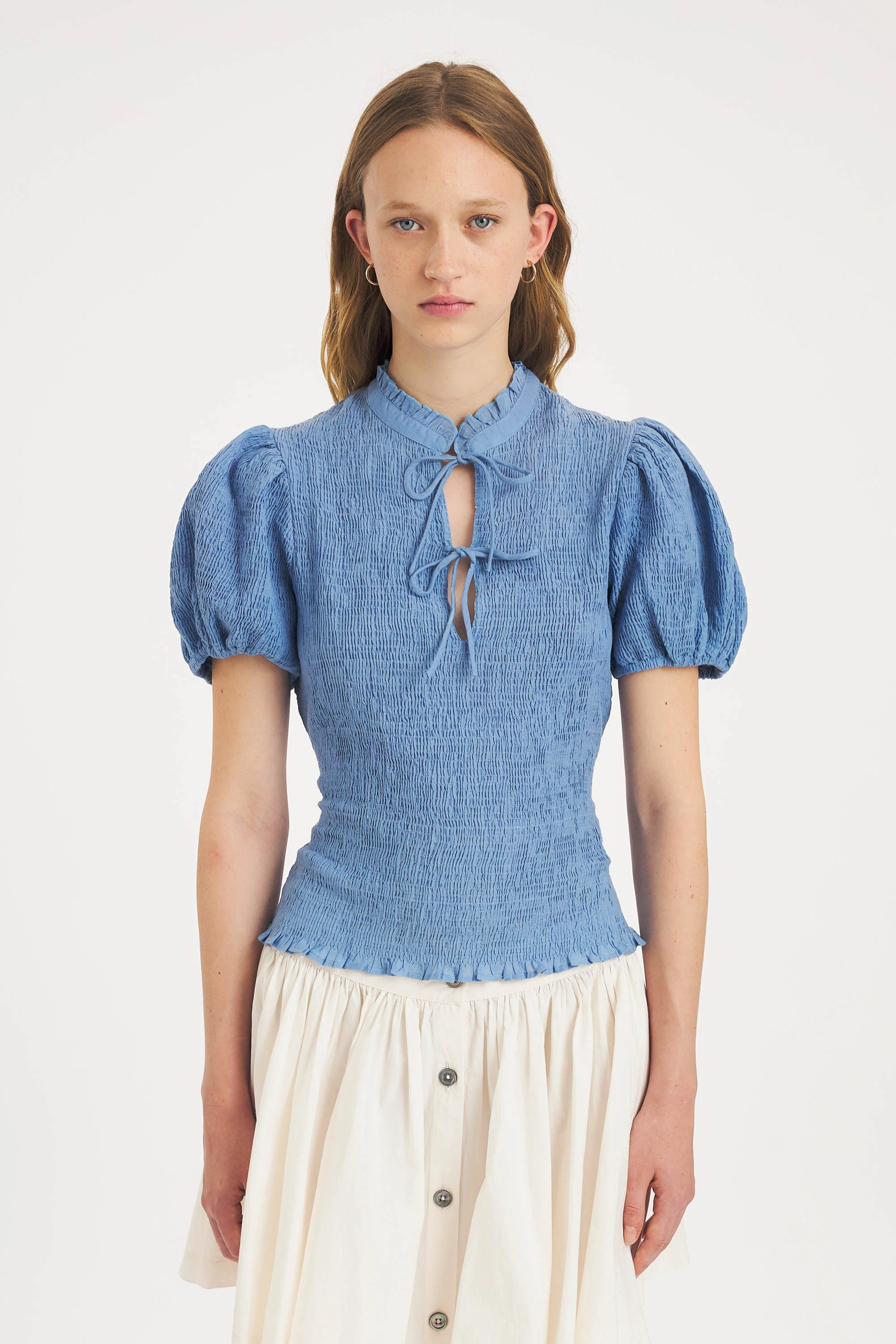 Blouse smockée Angela - Image 2