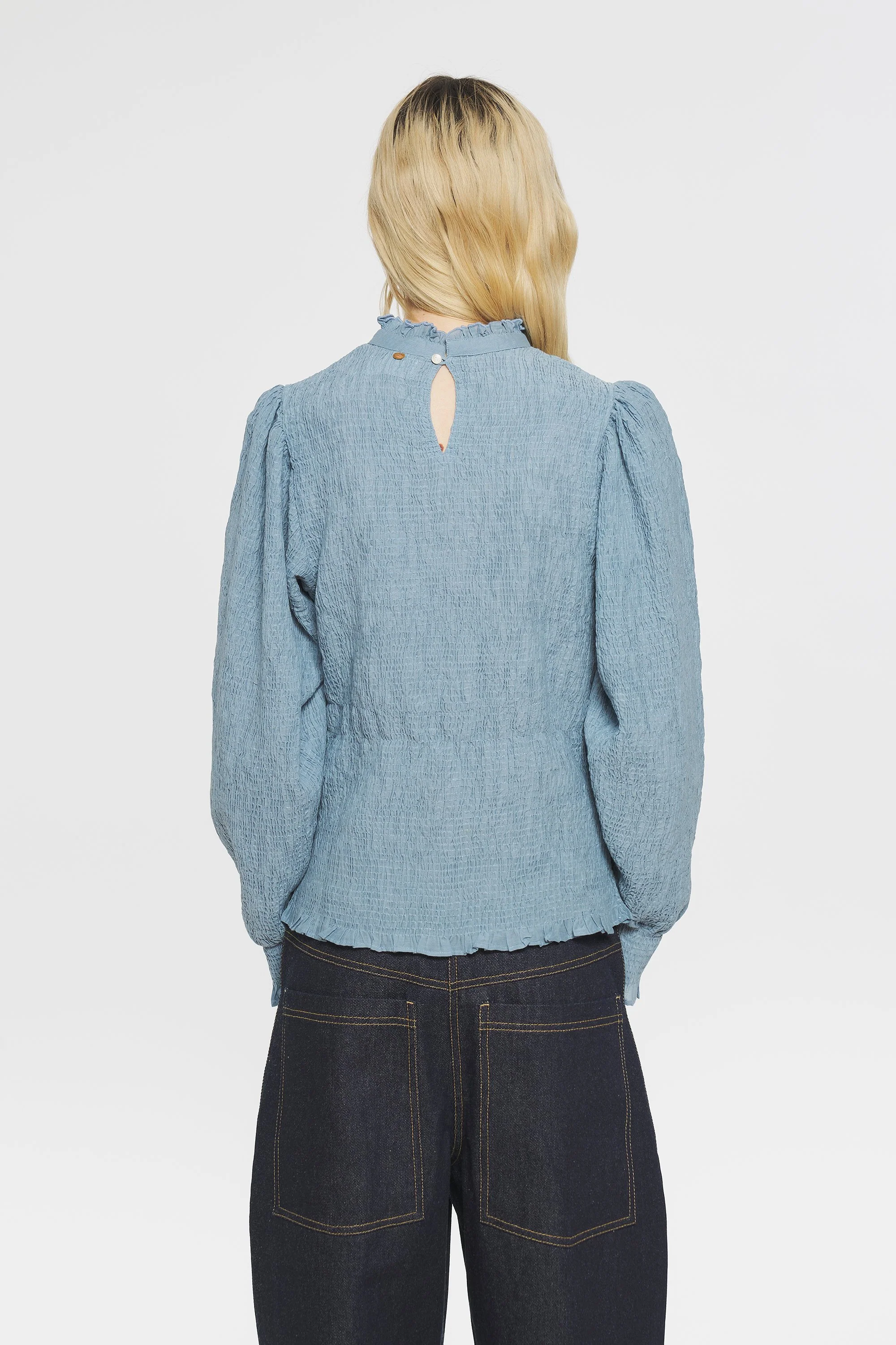 Blouse smockée Angelie - Image 3