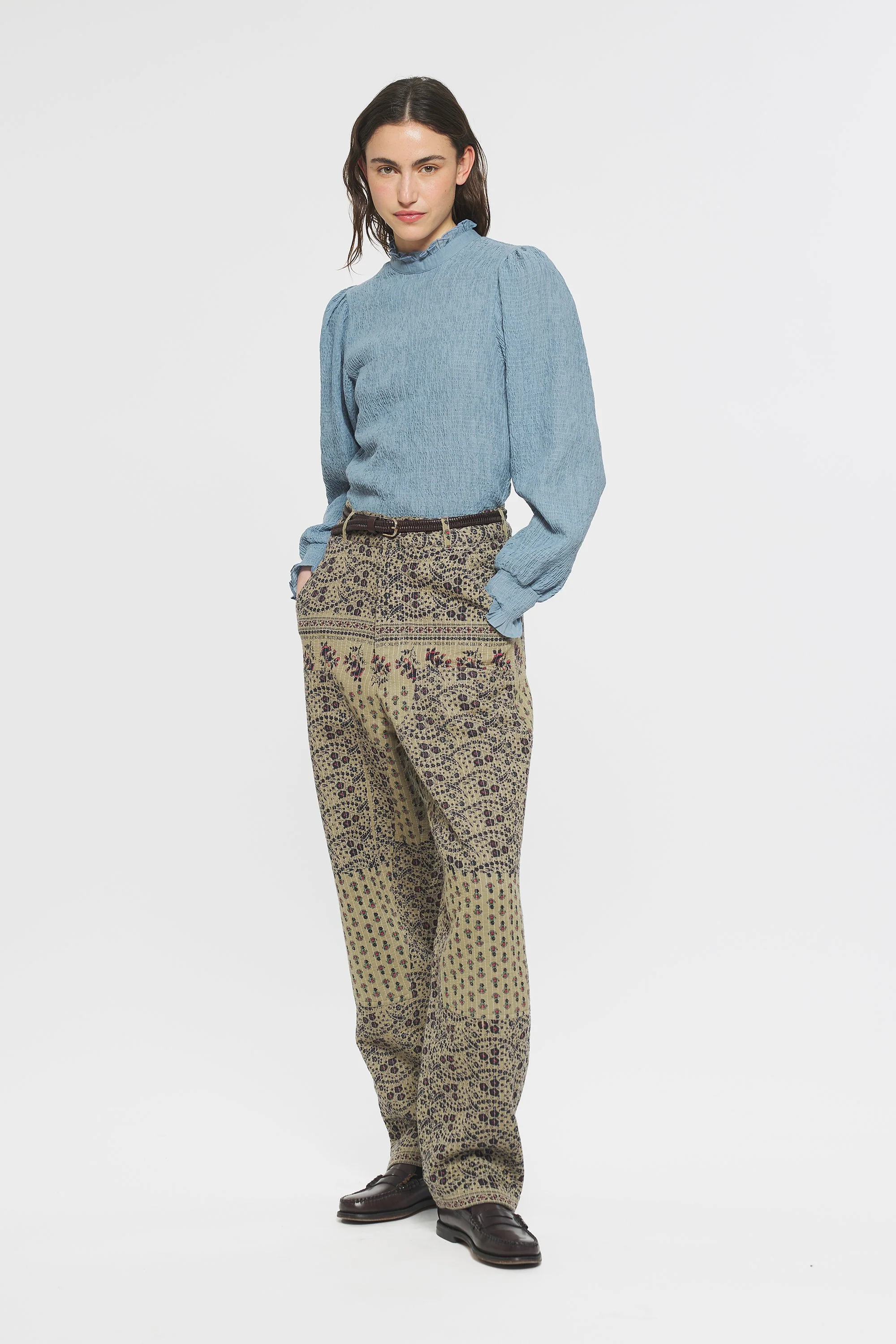 Blouse smockée Angelie - Image 5
