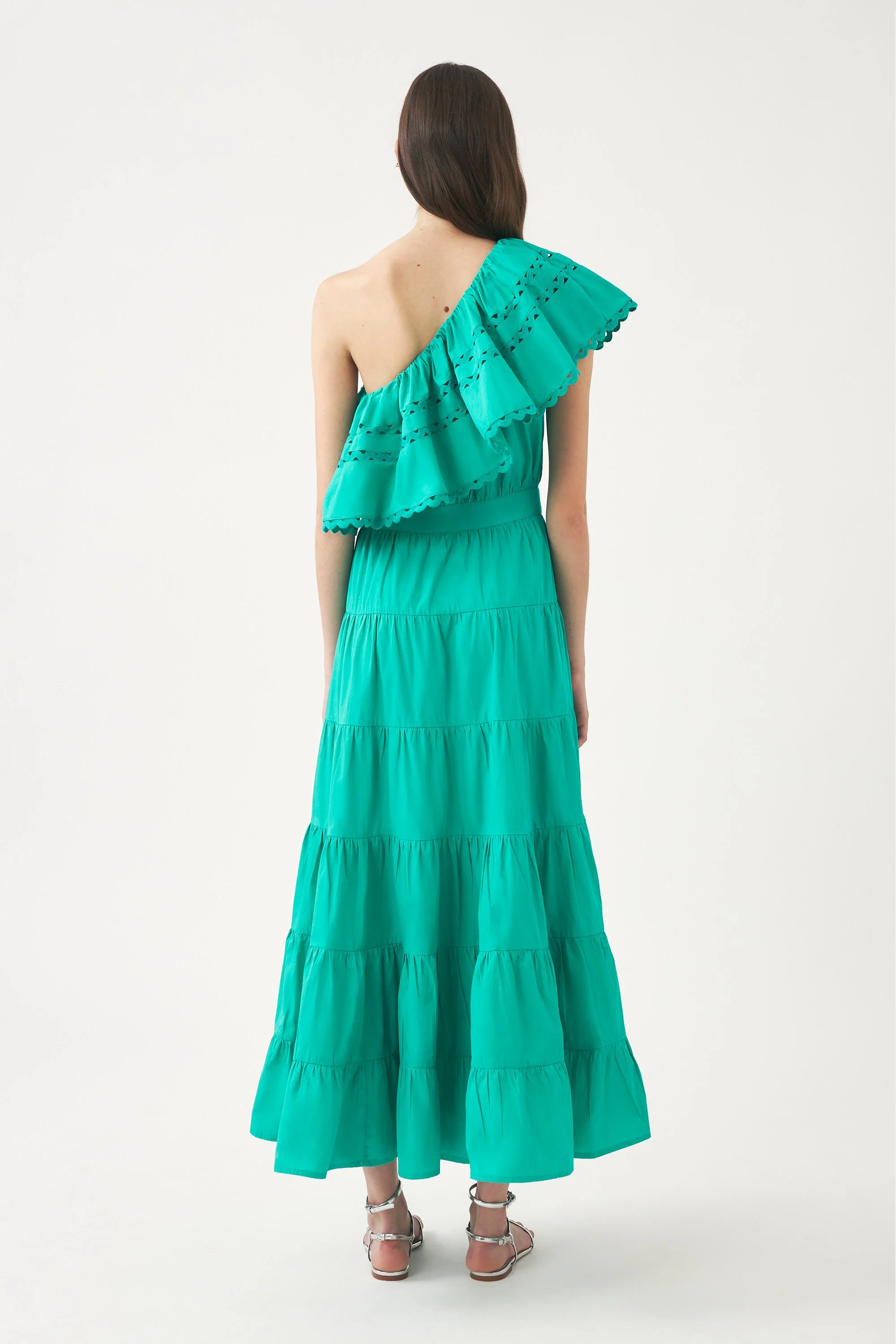 Robe longue asymétrique Rodo - Image 2