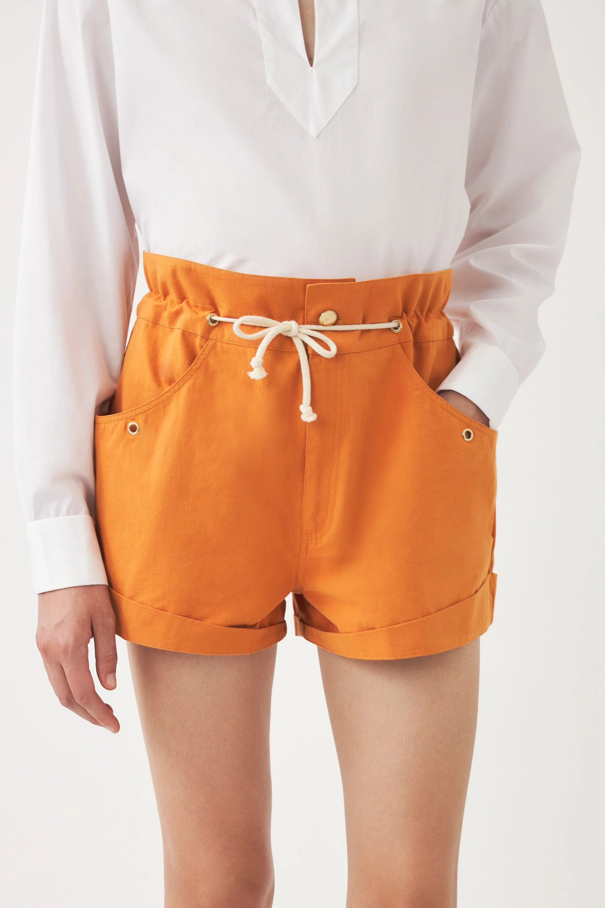Short en toile de coton Kimi - Image 2