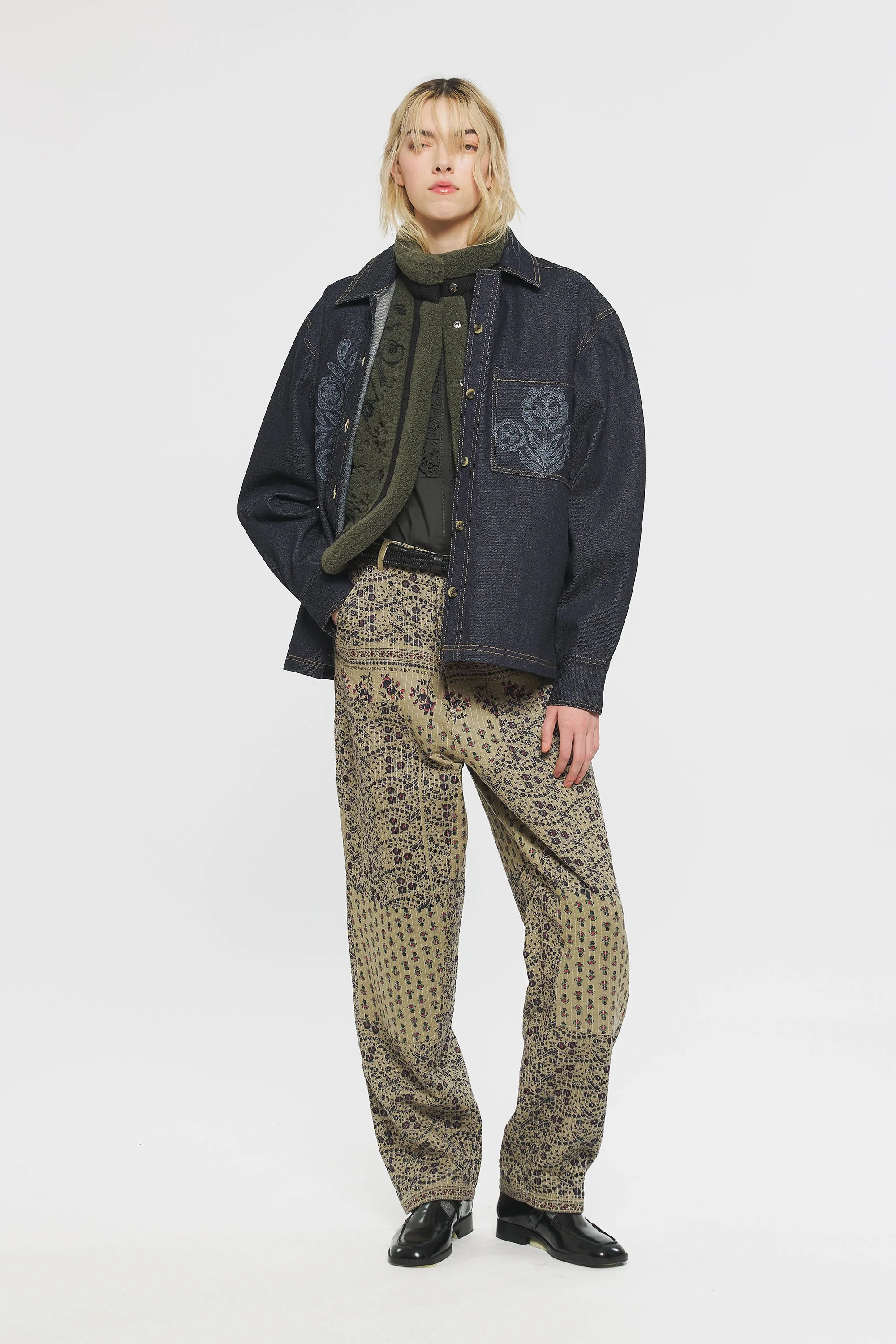 Veste brodée Eglantine - Image 2