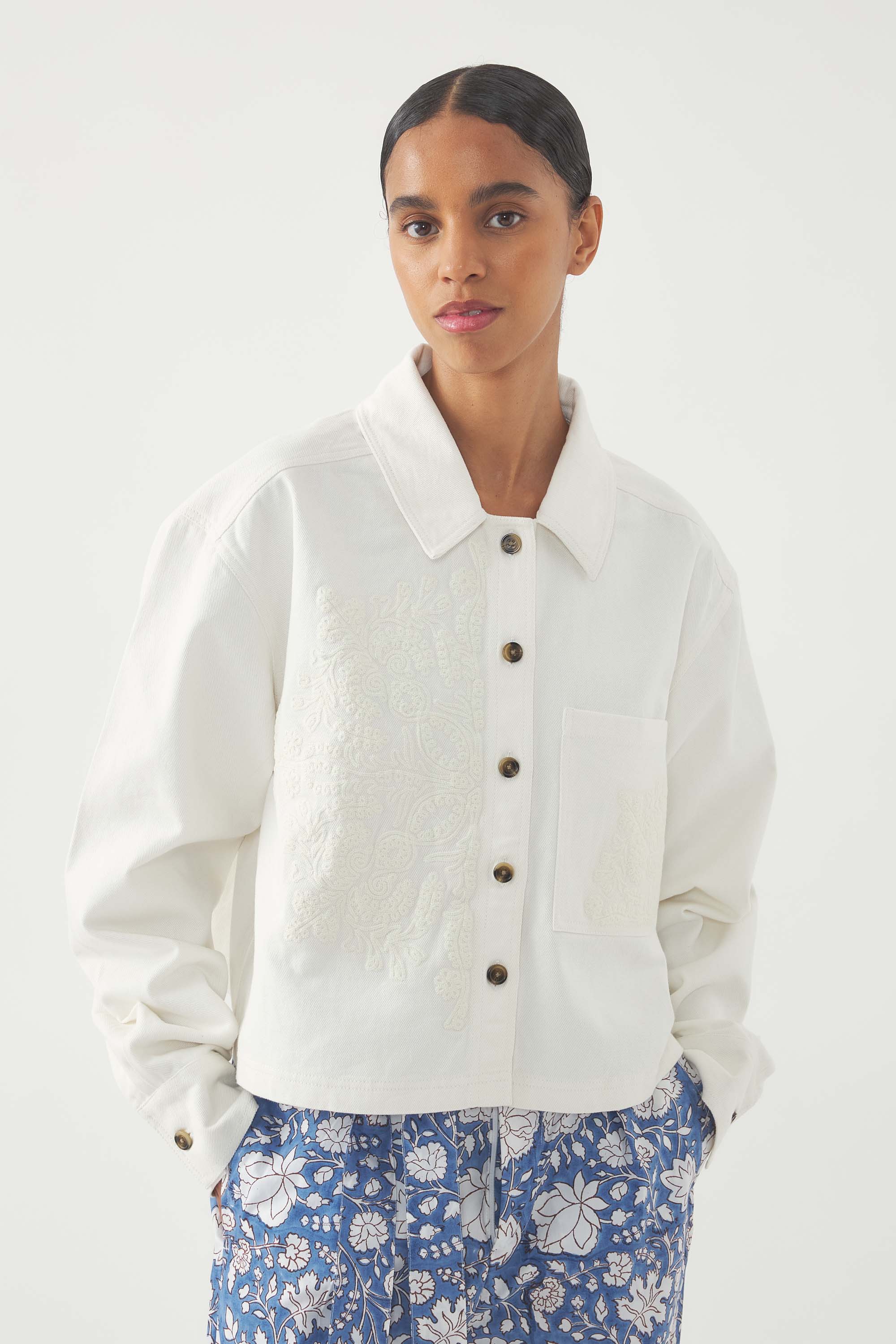 Veste brodée Adonis - Image 2