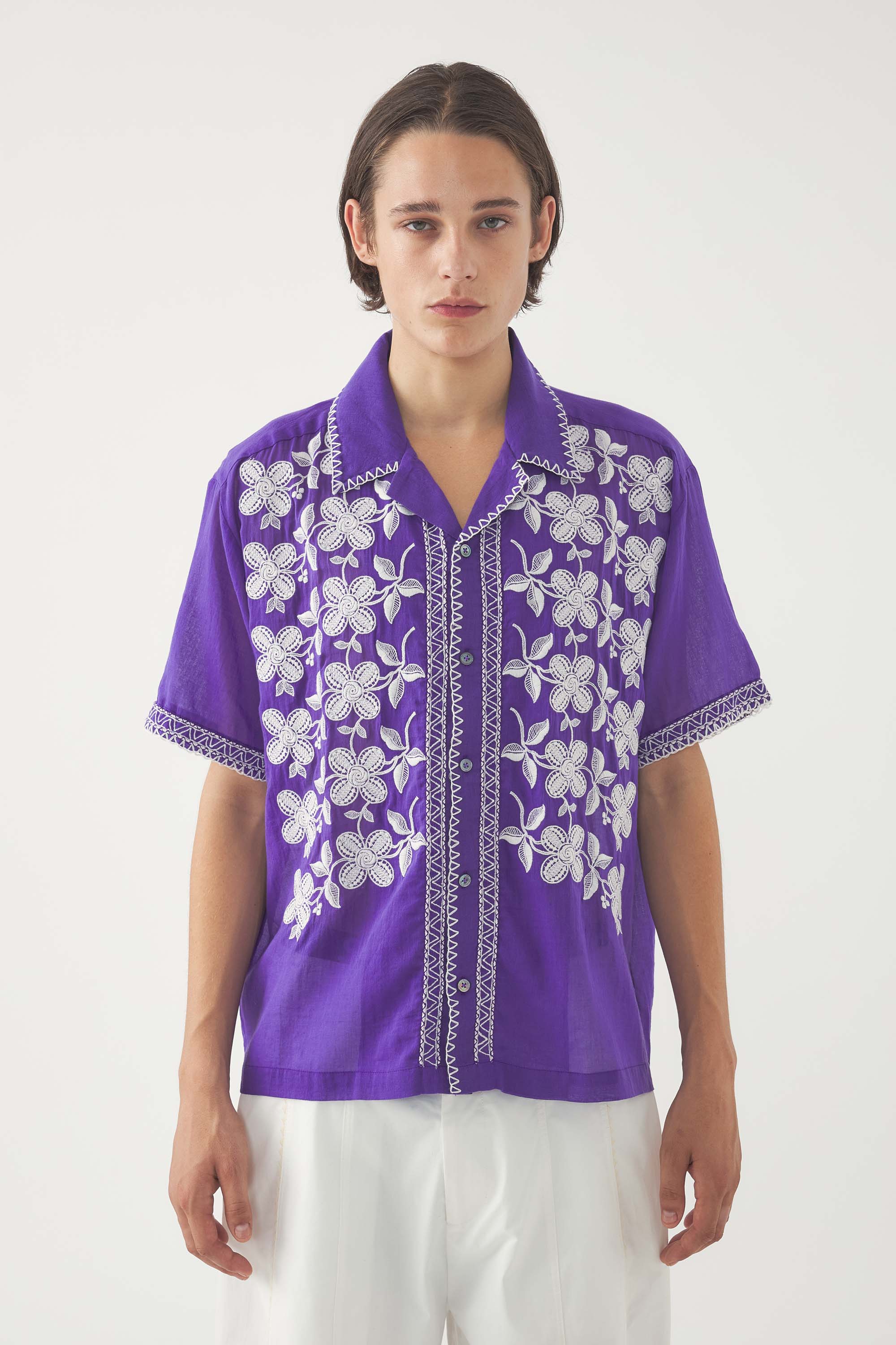 Chemise brodée Suzane - Image 2