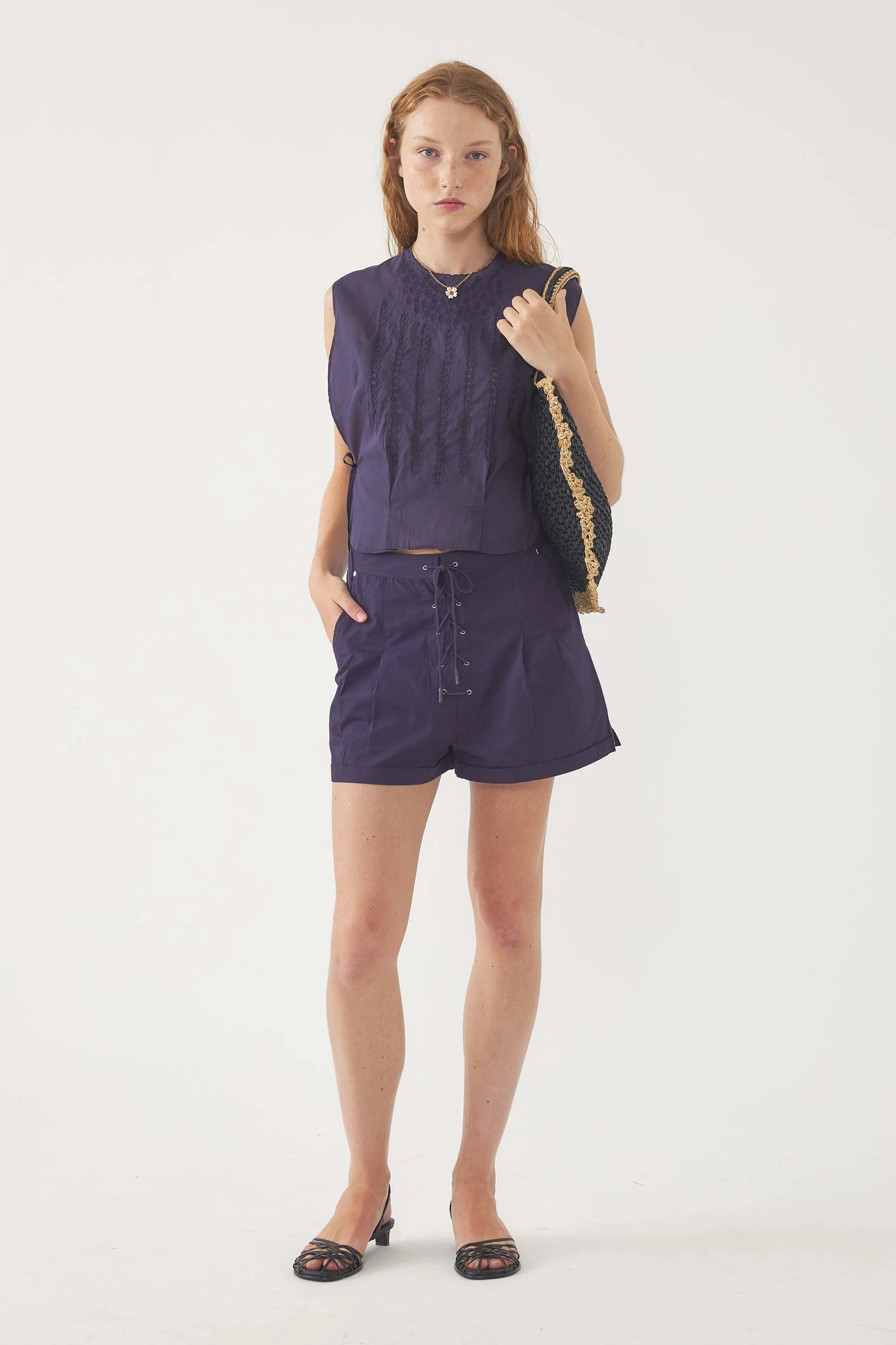 Top brodé Lola