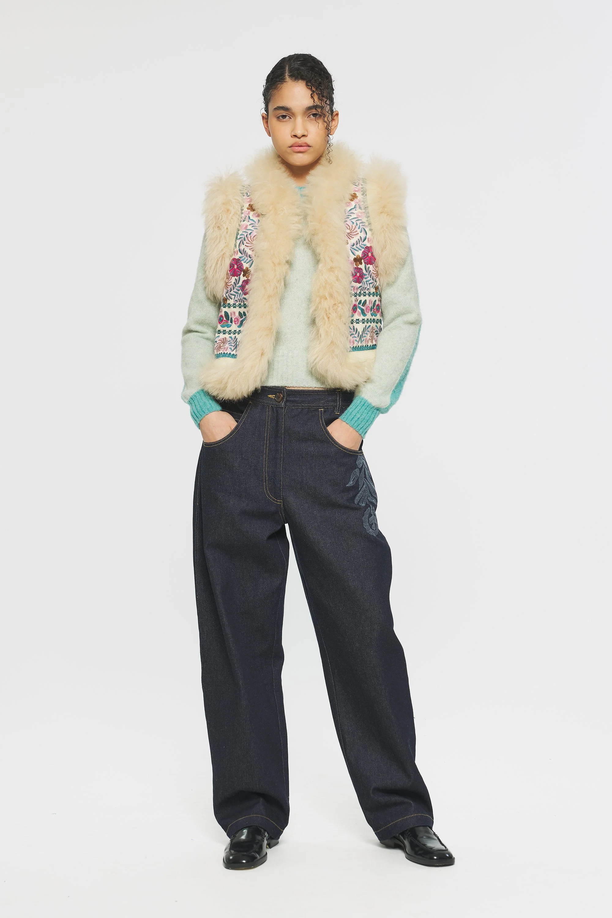Gilet brodé Huguet - Image 2