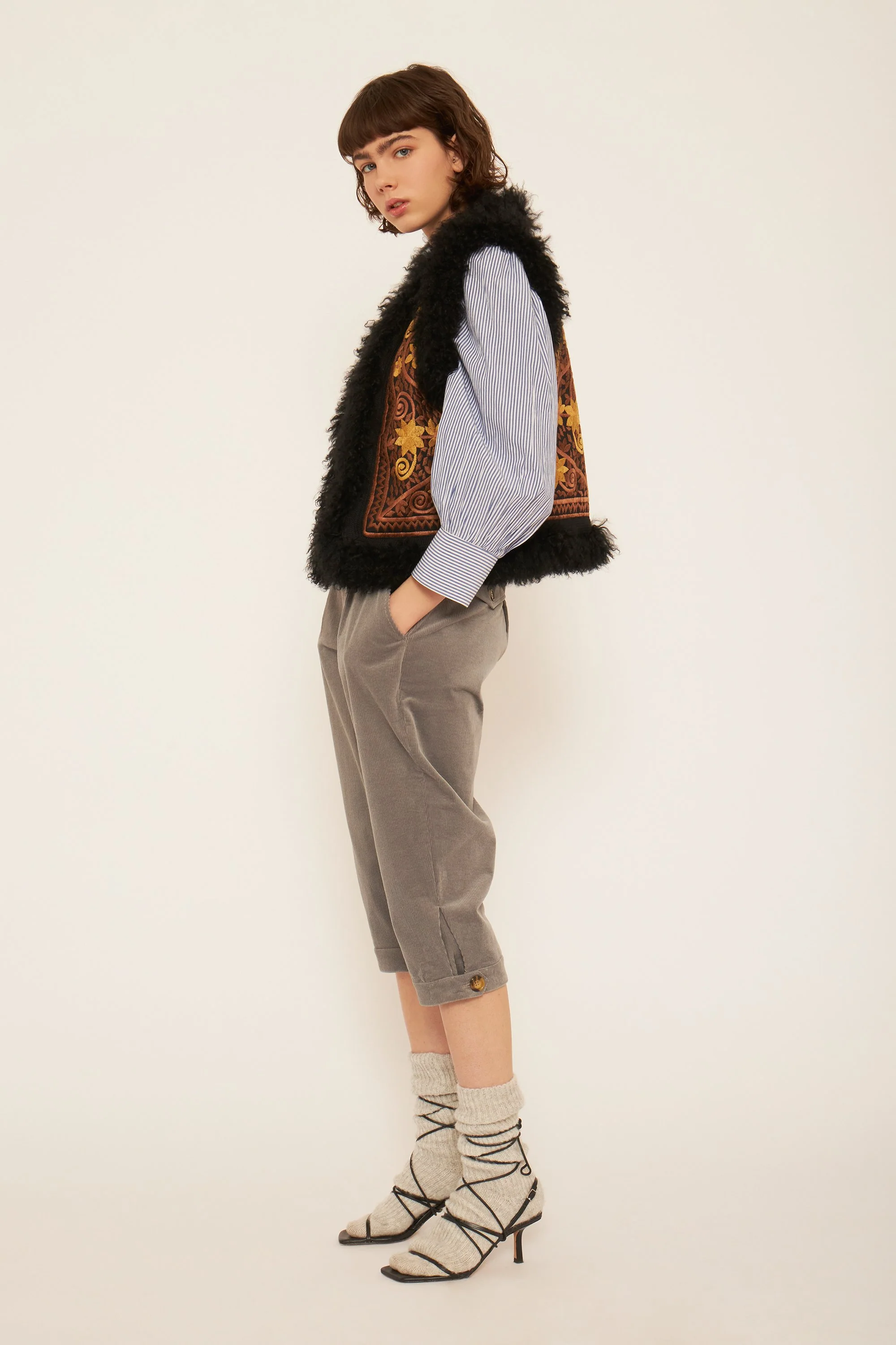 Gilet sans manches brodé Jimmy - Image 3