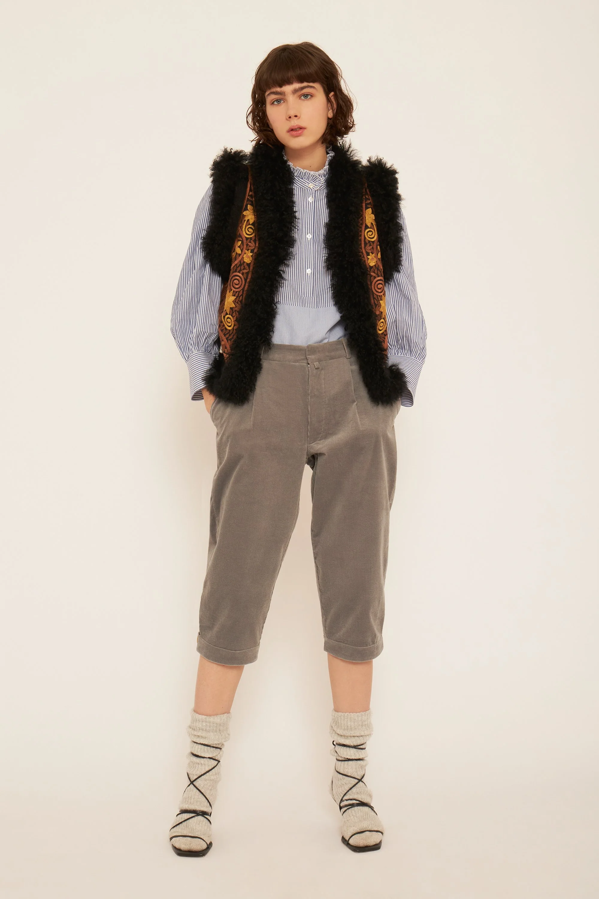 Gilet sans manches brodé Jimmy - Image 4