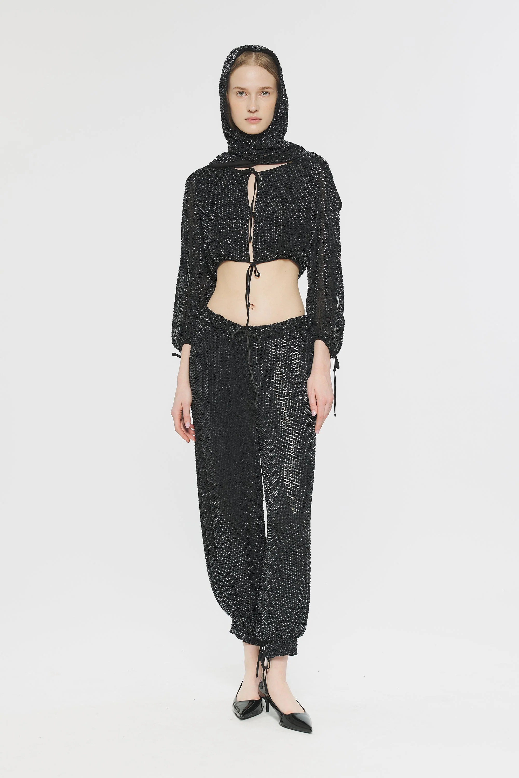 Crop top à sequins Lune - Image 2