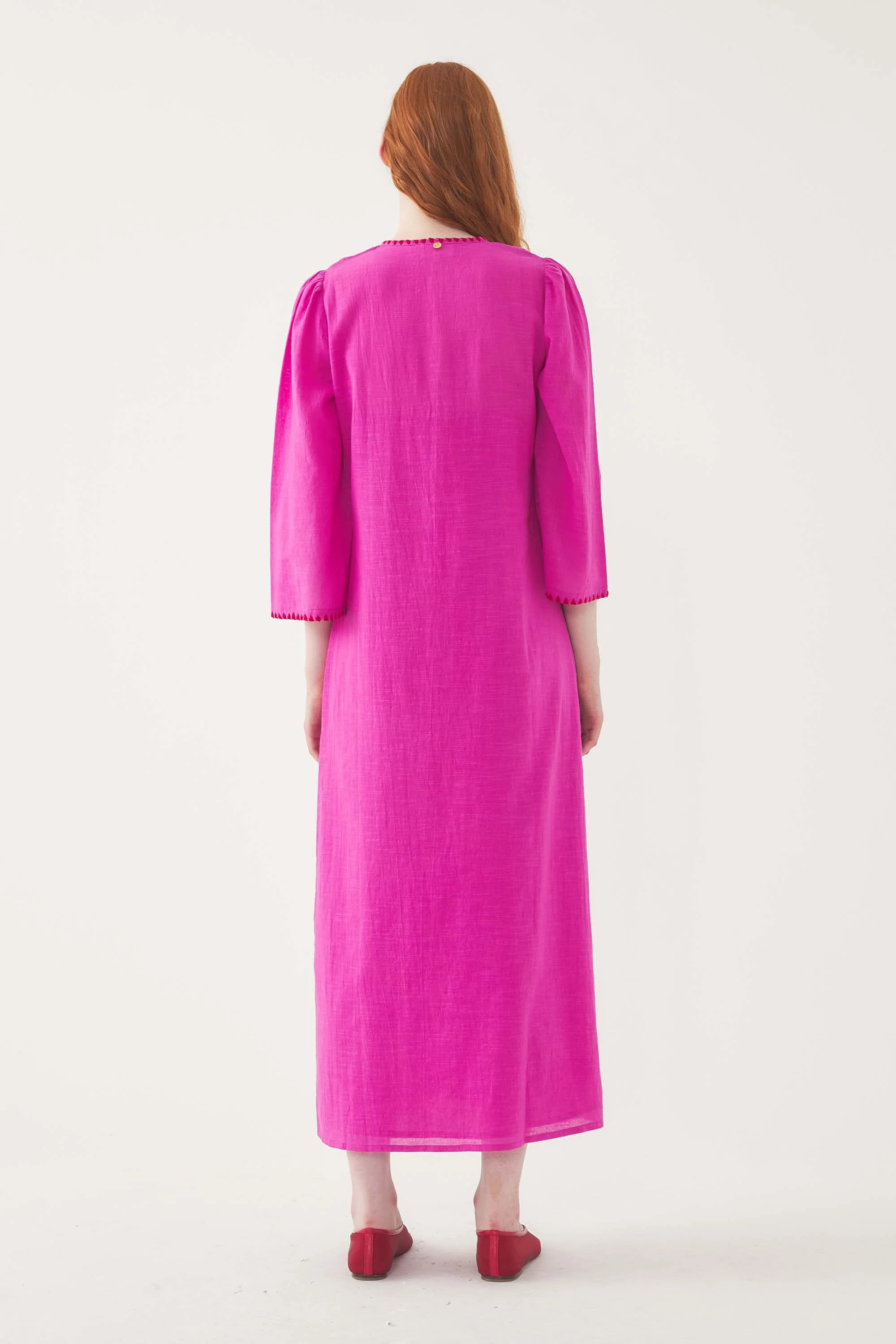 Robe longue brodée Vahani - Image 6