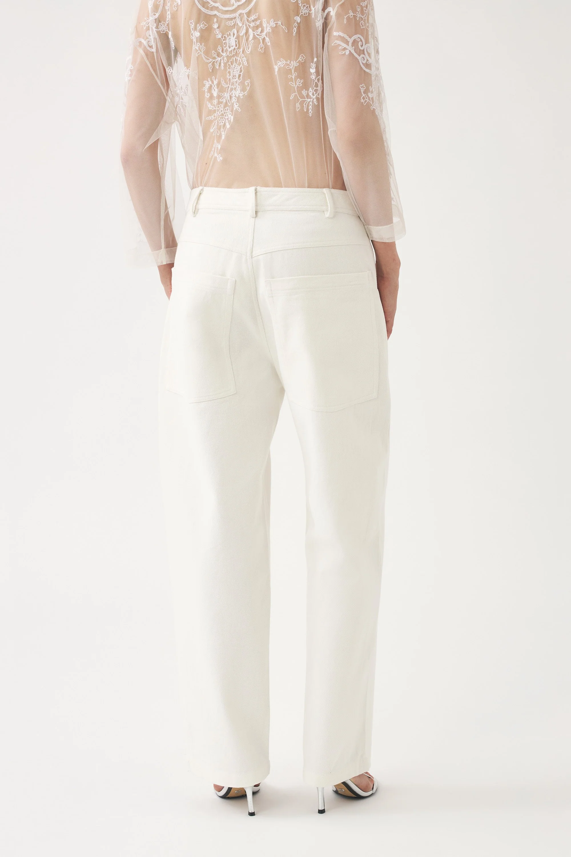 Pantalon oversize brodé Cindy - Image 4