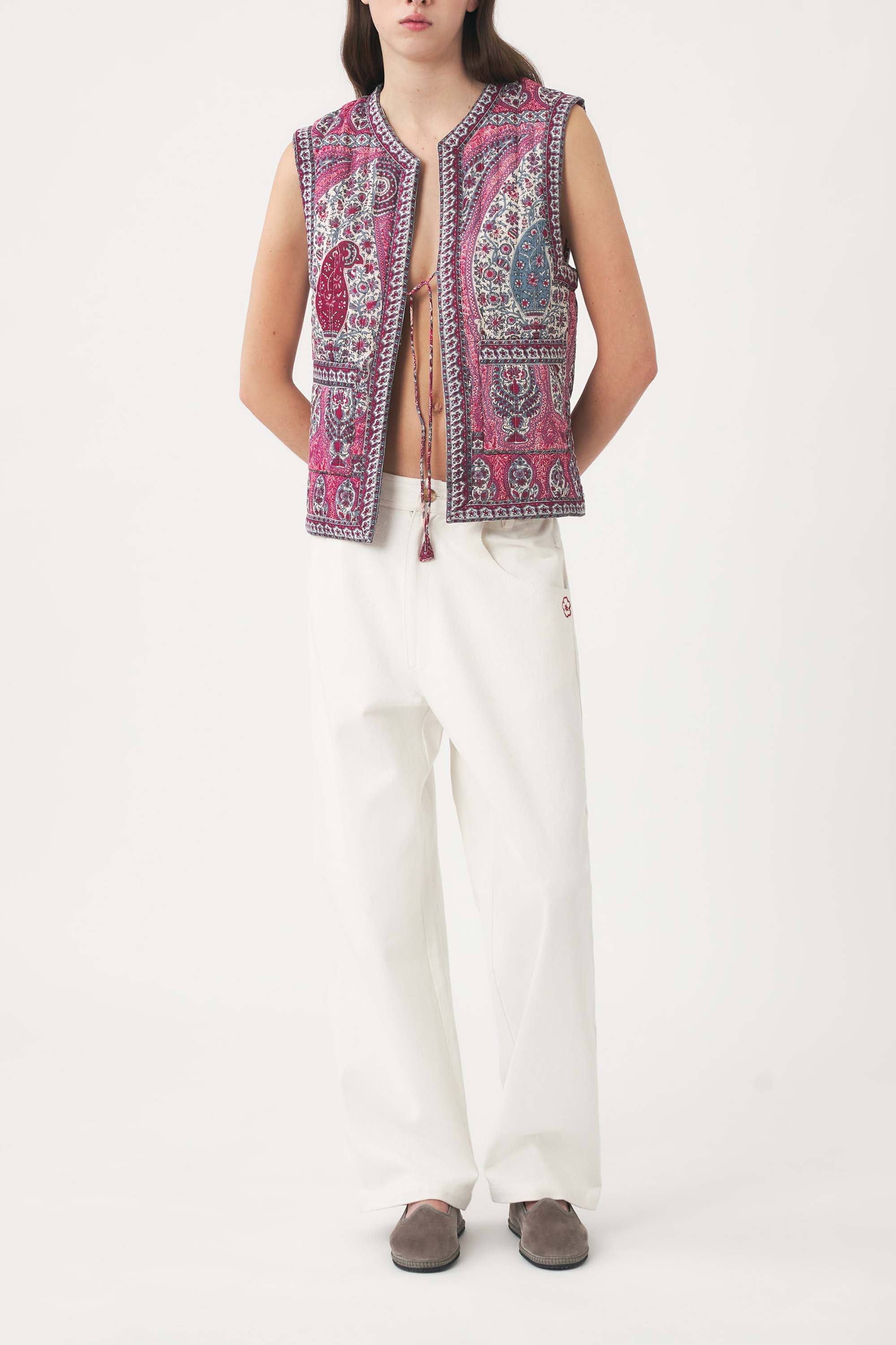 Gilet imprimé Tajar