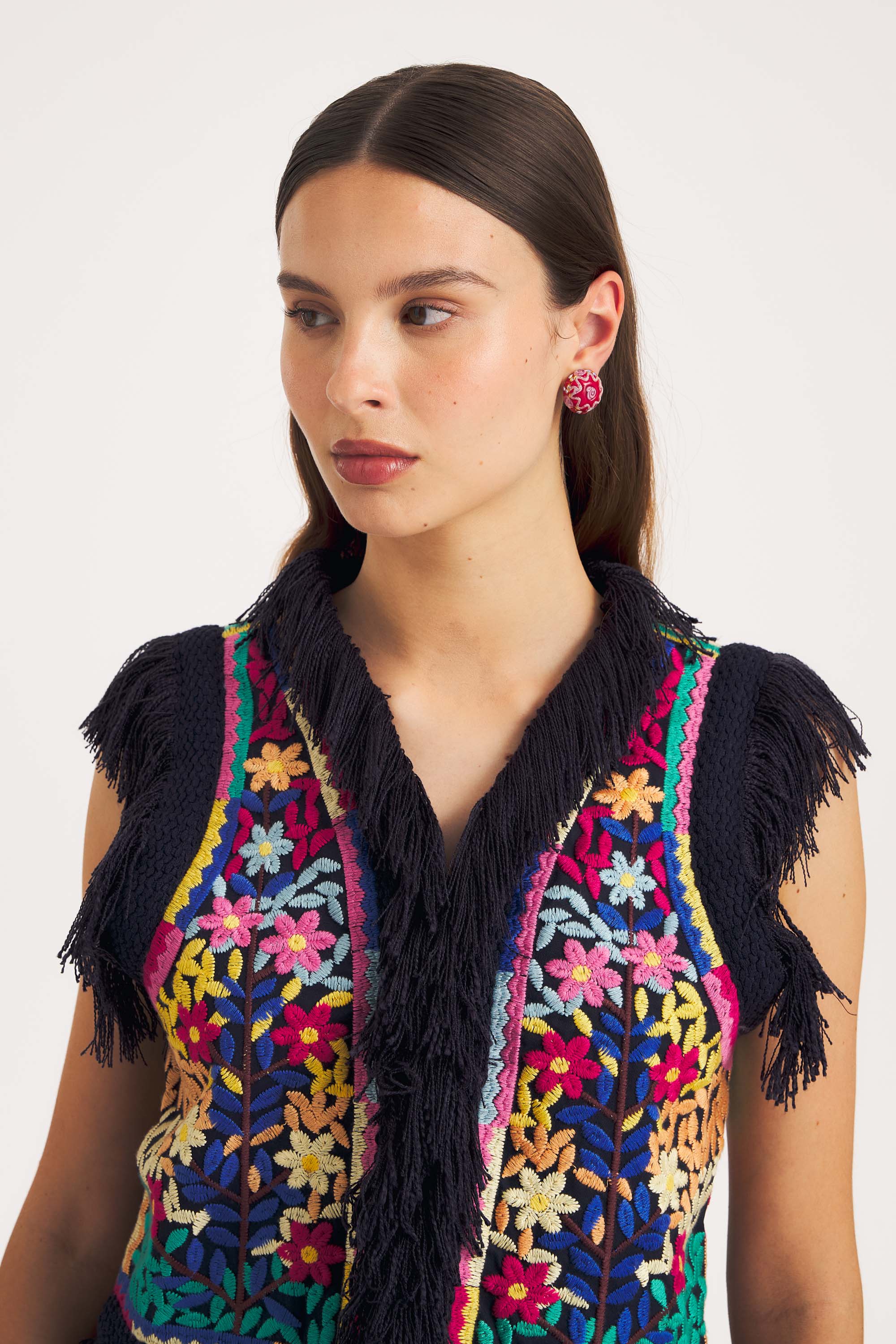 Gilet brodé Rainbow - Image 3