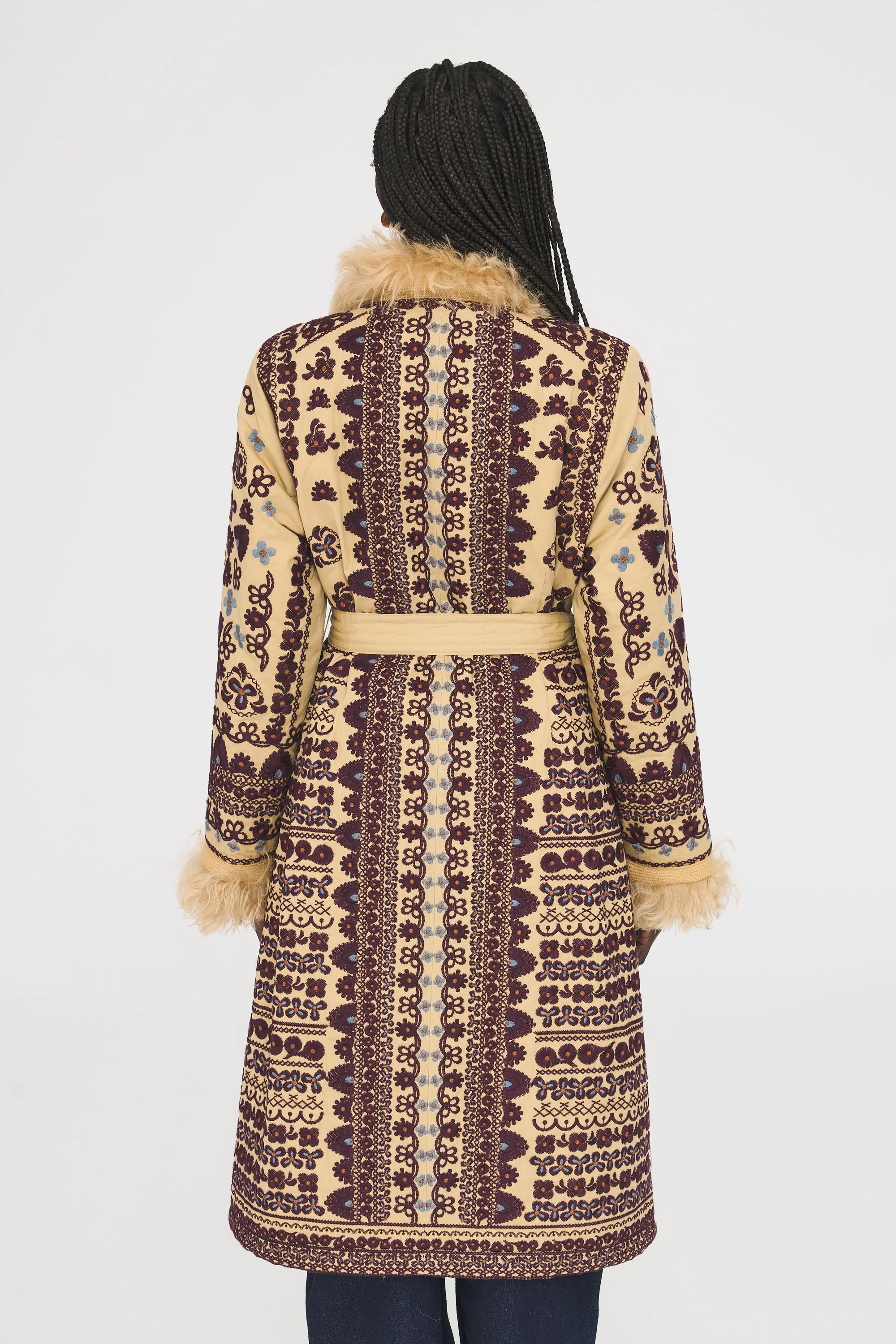 Manteau en fourrure Sandora - Image 4