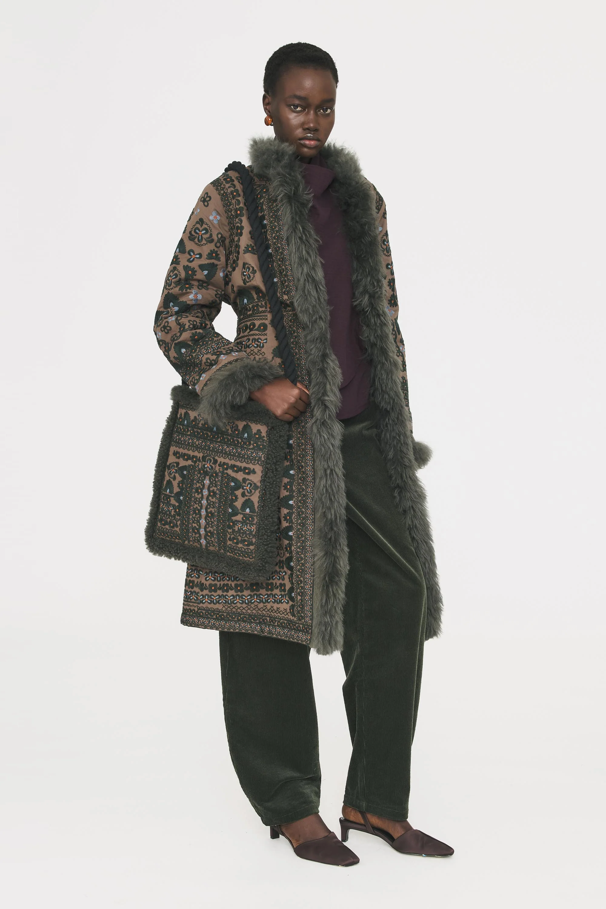 Manteau en fourrure Sandora - Image 2