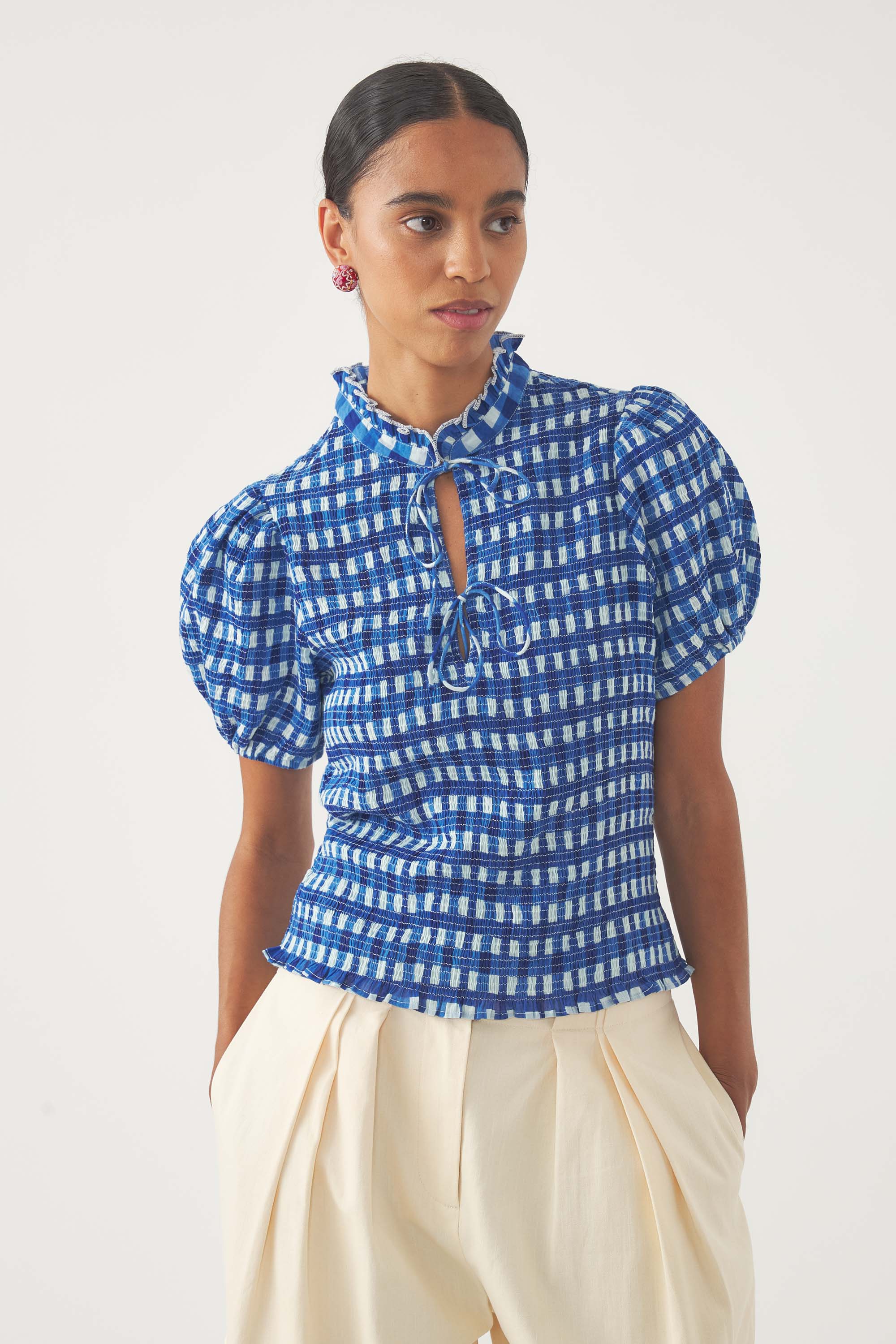 Blouse smockée Polly - Image 3