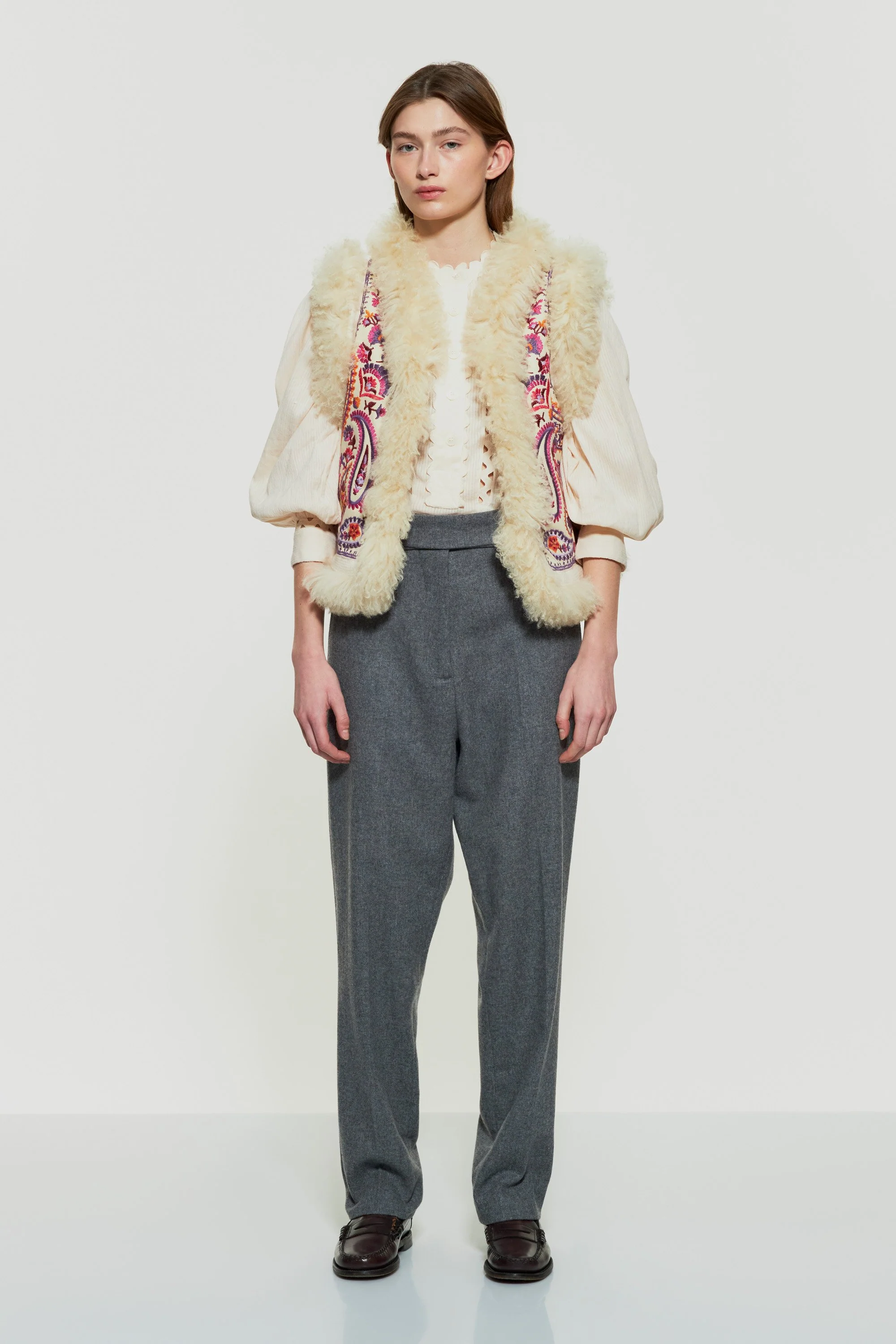 Gilet sans manches brodé Wesley - Image 2